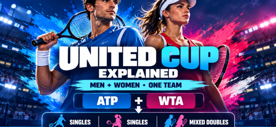 United Cup mixed men's and women's international team tennis explained